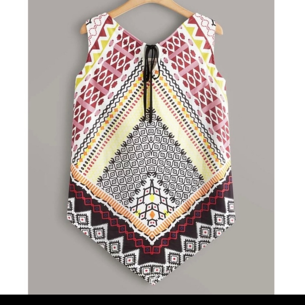 PLUS Boho Print Tank - Picture 2 of 4